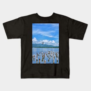 Pelican View, Santiago de Cuba. Kids T-Shirt